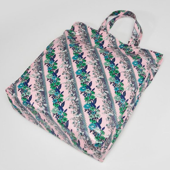 Gucci Monte Carlo Floral Logo Print Tote Rose Pink - Picture 3 of 11